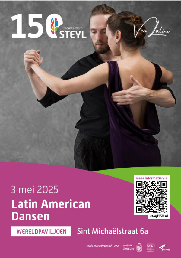 Latin American dansen in het Wereldpaviljoen